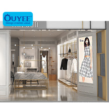 Fancy Ladies Clothes Interio Shop Design  Retail Garment Store Furniture Shopfitting Boutique Clothing Display